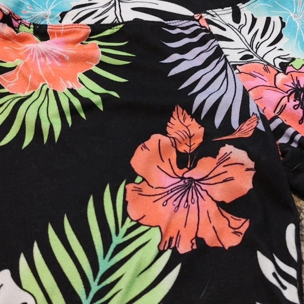 Floral Print Girl Sleep Shorts